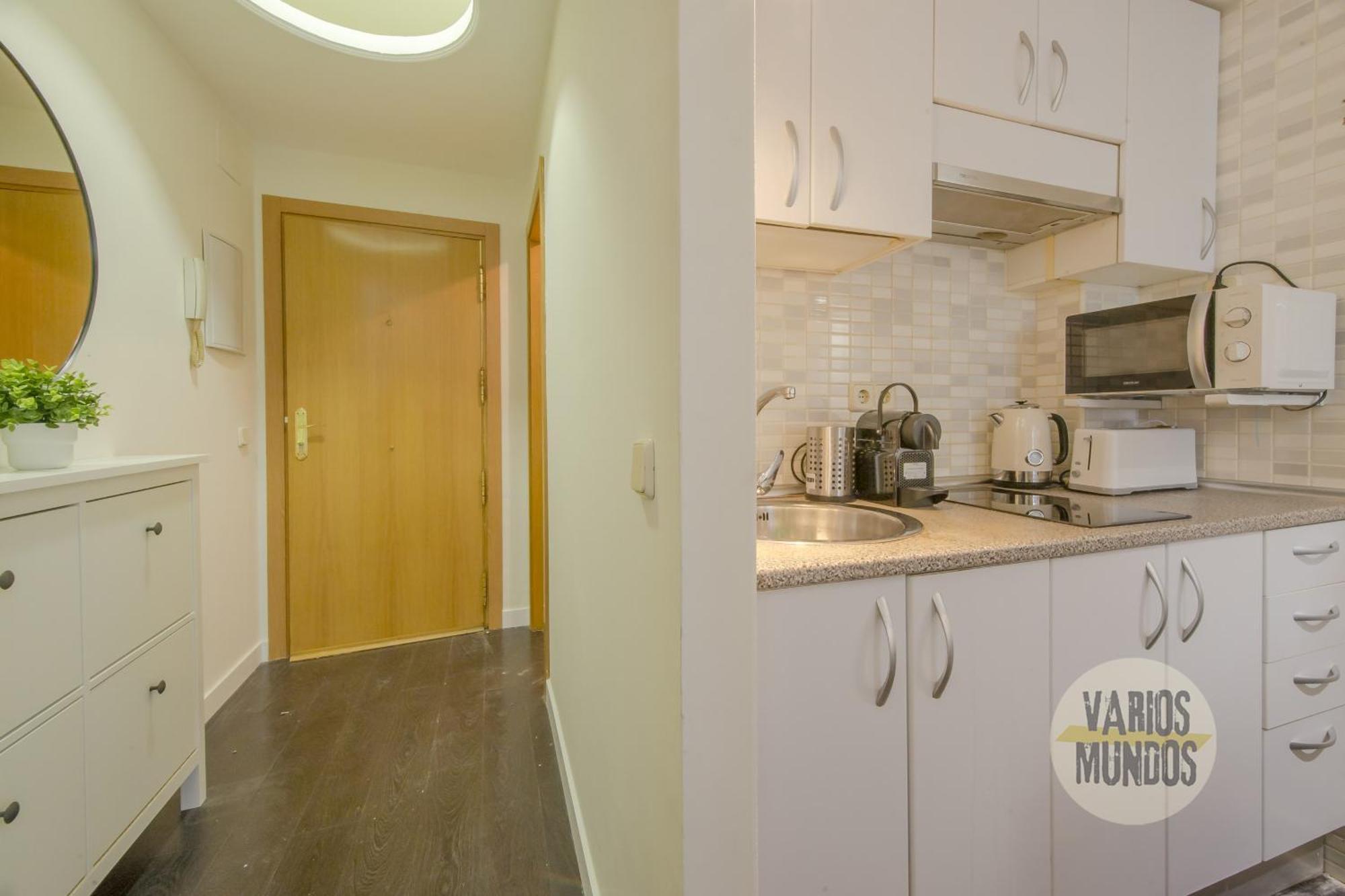 Confortable Apt Para 3 Pax A 1 Min De Gran Via Мадрид Екстер'єр фото