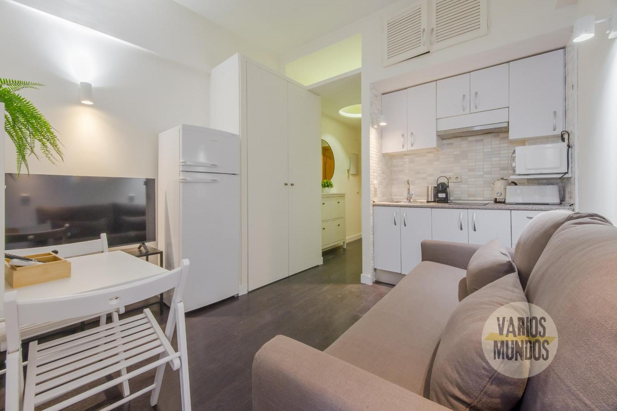 Confortable Apt Para 3 Pax A 1 Min De Gran Via Мадрид Екстер'єр фото
