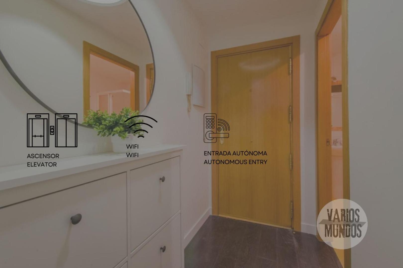 Confortable Apt Para 3 Pax A 1 Min De Gran Via Мадрид Екстер'єр фото