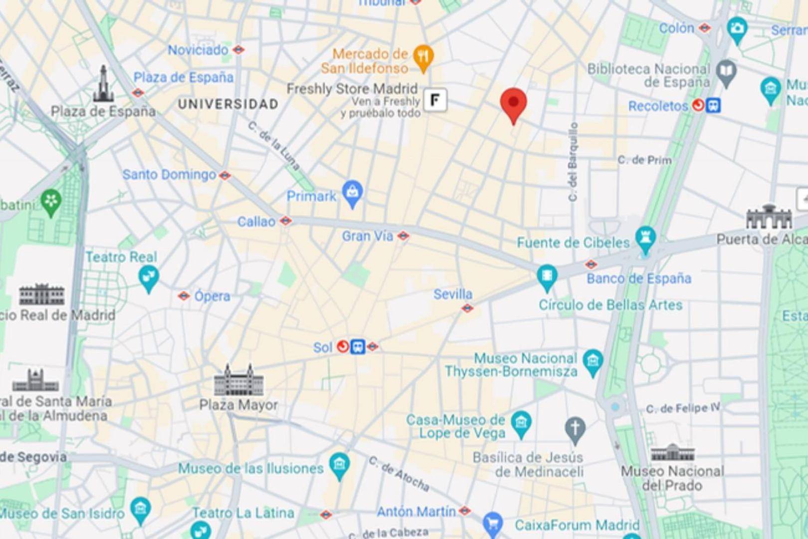 Confortable Apt Para 3 Pax A 1 Min De Gran Via Мадрид Екстер'єр фото